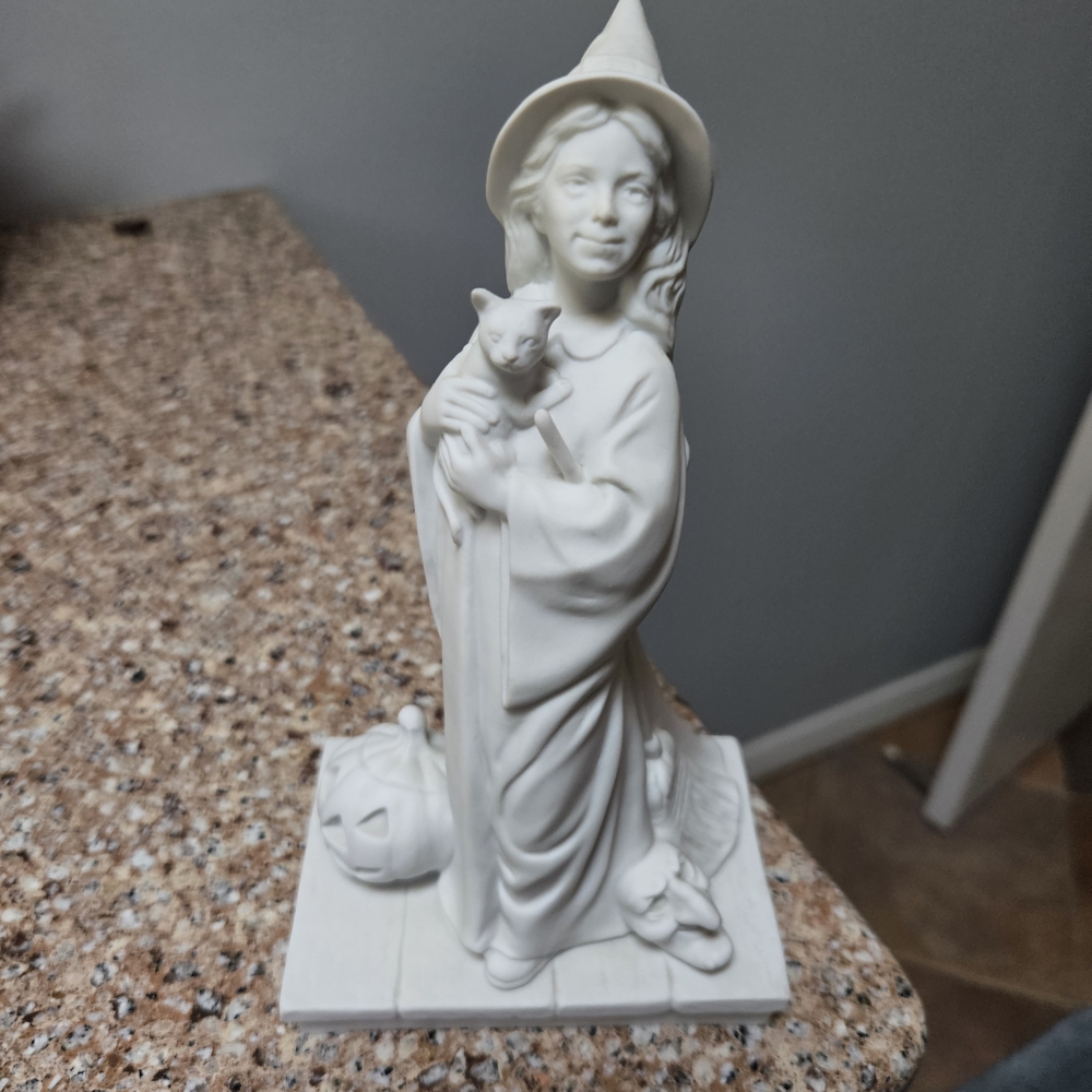 Charming White Witch Figurine